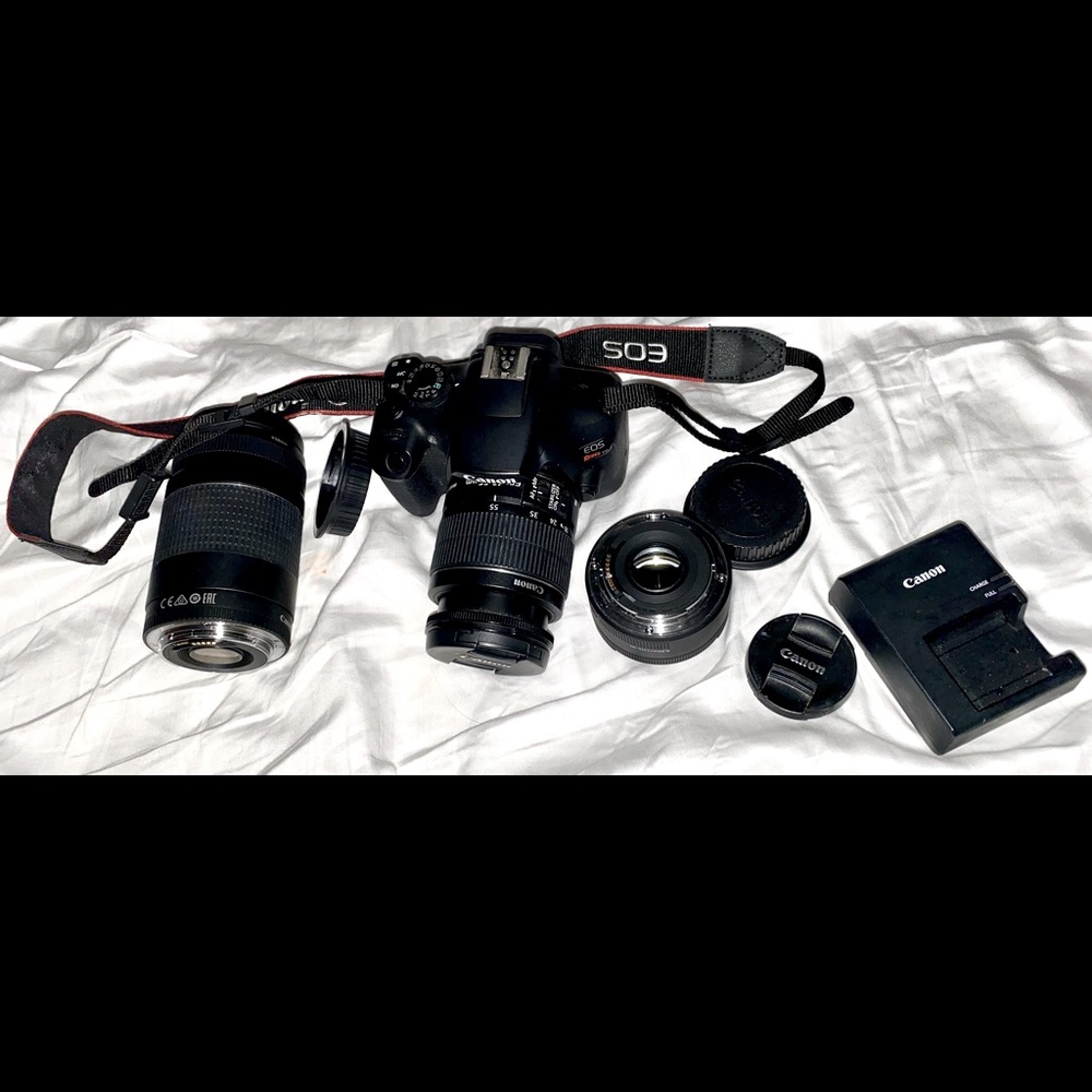 Canon EOS Rebel T6 DSLR Camera